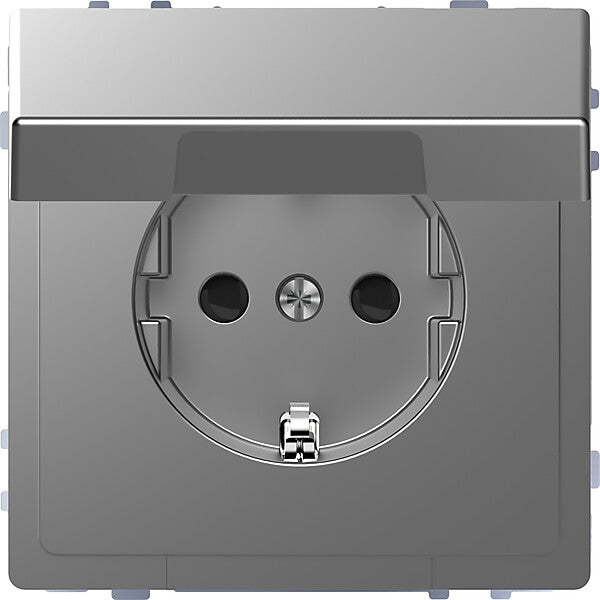 Merten SCHUKO-Steckdose eds mit Klappdeckel MEG2310-6036